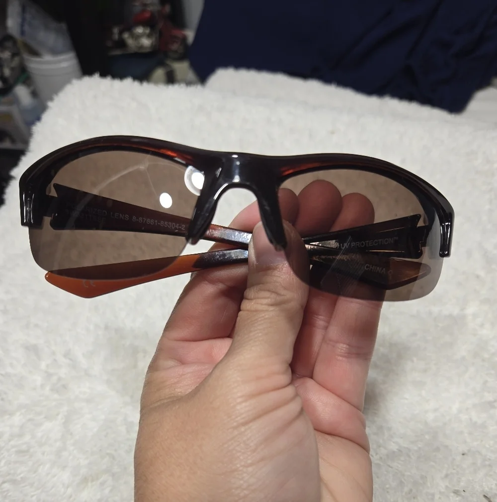 Solar Comfort Half Rim Sunglasses Polarized